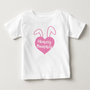 Camiseta Coração rosa Honey Bunny