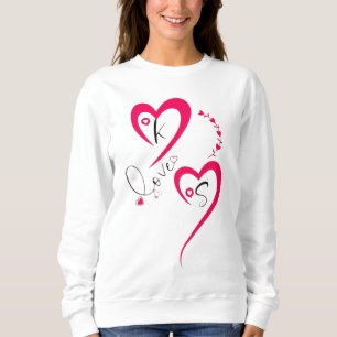 Camiseta Coração Rosa Mínimo Amor
