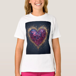 Camiseta Coração Sagrado Cósmico