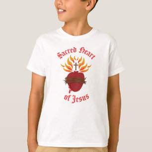 Camiseta Coração Sagrado de Jesus