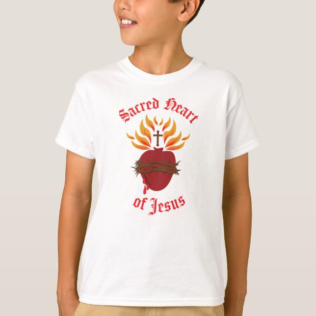 Camiseta Coração Sagrado de Jesus (Frente)
