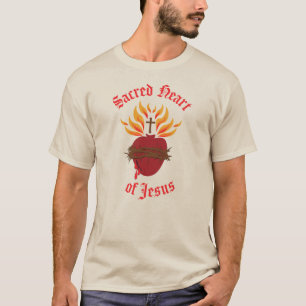 Camiseta Coração Sagrado de Jesus