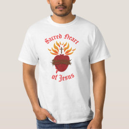 Camiseta Coração Sagrado de Jesus