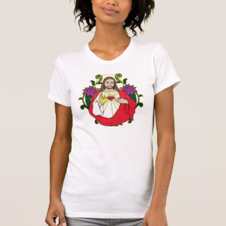 Camiseta Coração sagrado de Jesus