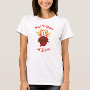 Camiseta Coração Sagrado de Jesus