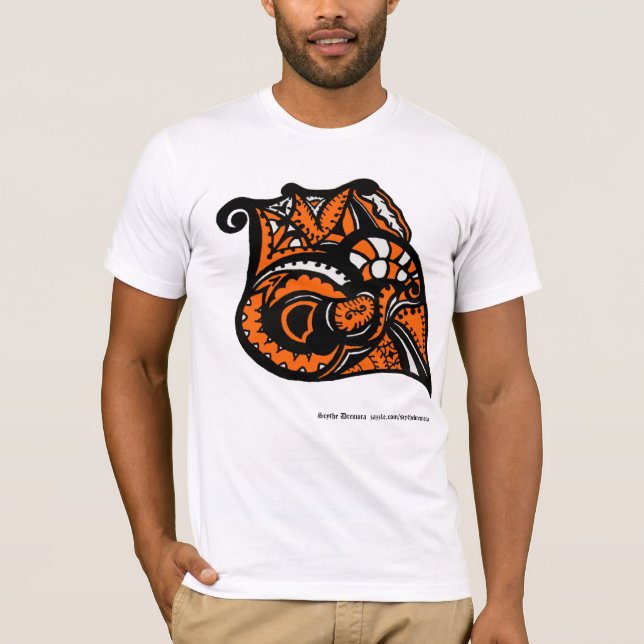 Camiseta Coração, Scythe Dremora zazzle.com/scythedremora (Frente)