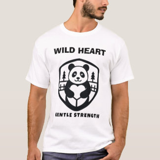 Camiseta Coração Selvagem, Força Gentil