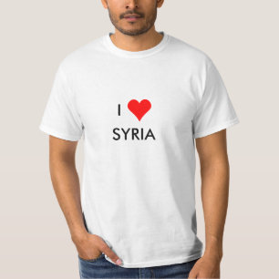 Camiseta coração síria