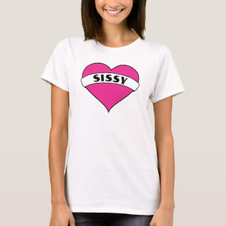 Camiseta Coração Sissy