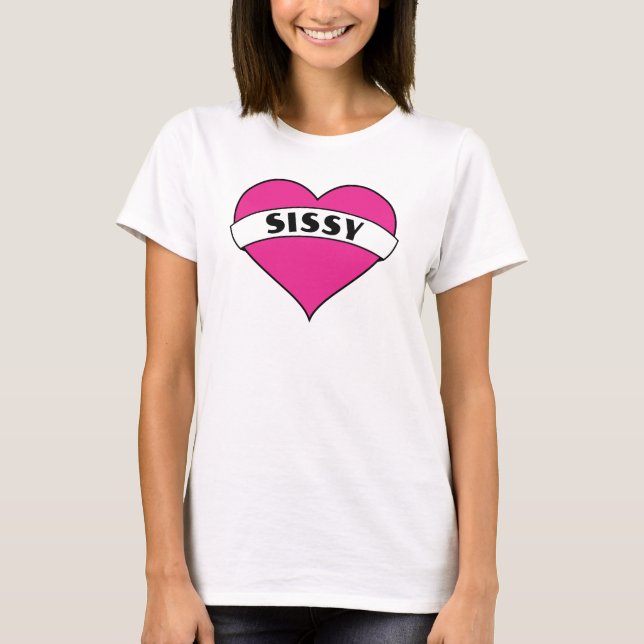 Camiseta Coração Sissy (Frente)