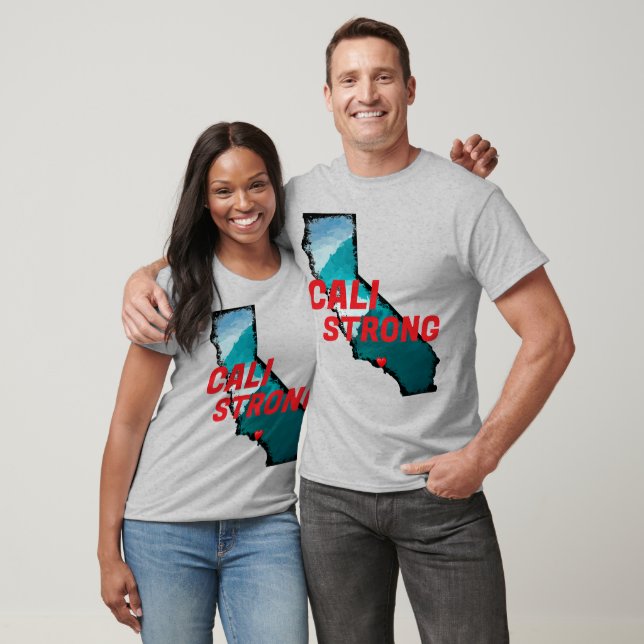 Camiseta Coração Sólido do Oceano Atlântico - Vermelho FORT (Unissex)