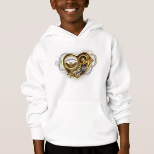 Camiseta Coração Steampunk com Manômetro