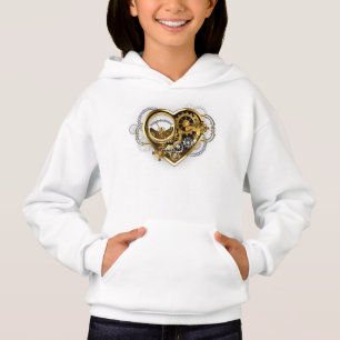 Camiseta Coração Steampunk com Manômetro