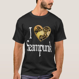 Camiseta Coração Steampunk - obscuridade