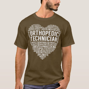 Camiseta Coração Técnico Ortopédico