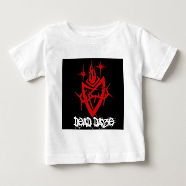 Camiseta Coração Tribal de Dias Mortos (Frente)