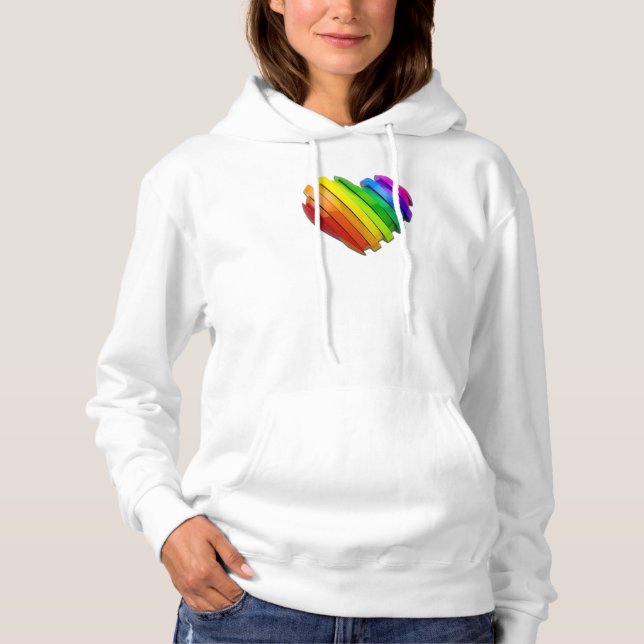 Camiseta Coração tridimensional escultural do SlipperyJoe b (Frente)