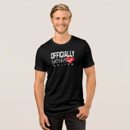 Camiseta Coração Verificado Marca de Verificação do Amor
