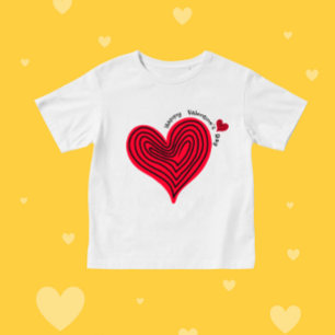Camiseta Coração vermelho