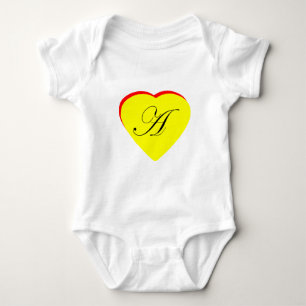 Camiseta Coração Vermelho Amarelo Um Convite De Casamento O