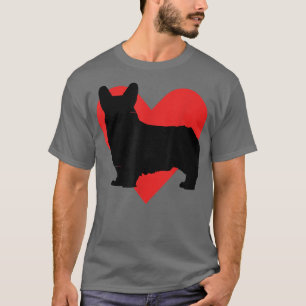 Camiseta Coração Vermelho - Corvo Cachorro