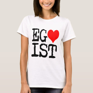 Camiseta Coração Vermelho Egoísta
