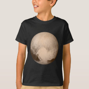 Camiseta Coração-Vista de Pluto