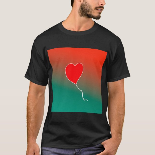 Camiseta Coração voadora (Frente)