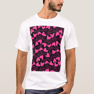 Camiseta Corações