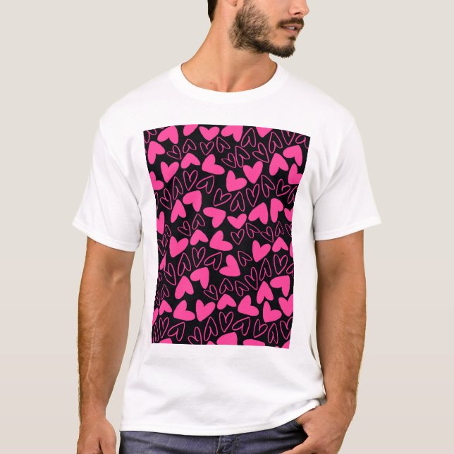 Camiseta Corações (Frente)
