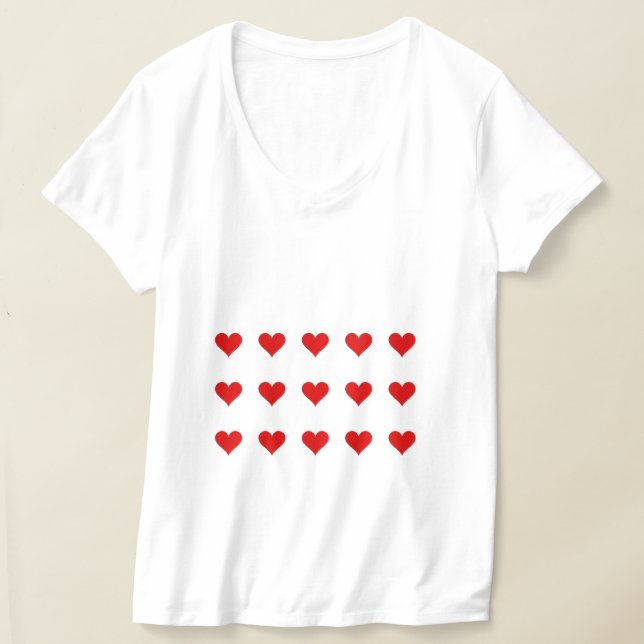 Camiseta Corações  (Postura )