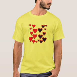 Camiseta Corações