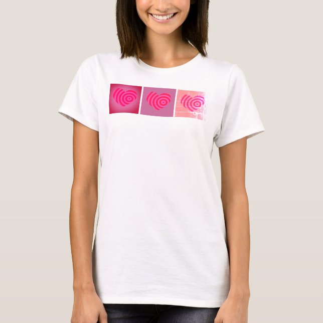 Camiseta Corações (Frente)