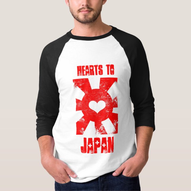 Camiseta Corações a Japão (Frente)