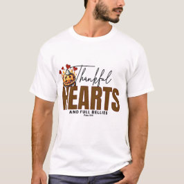 Camiseta Corações Agradecidos e Bellies de Cheio - Salmos 3