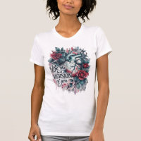 Corações Anatômicos Aquarela Rosas Seja a Melhor V