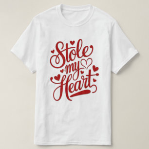 Camiseta Corações Apegados