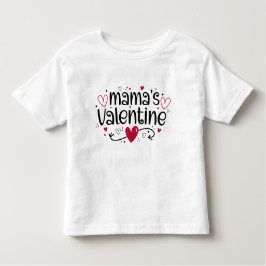 Camiseta Corações bonitinhos Namorados da mamãe