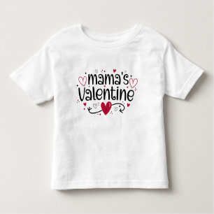 Camiseta Corações bonitinhos Namorados da mamãe