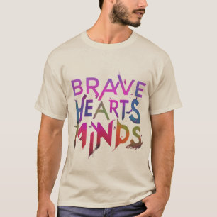 Camiseta Corações Corajosos Sem Mentes
