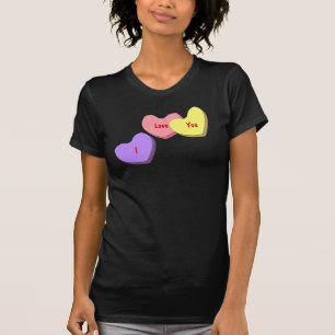 Camiseta Corações da conversação