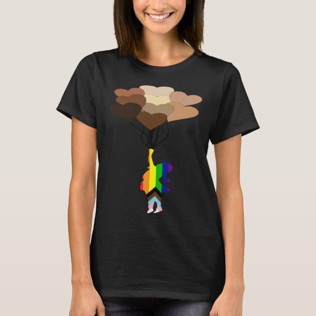 Camiseta Corações da Diversidade (Frente)