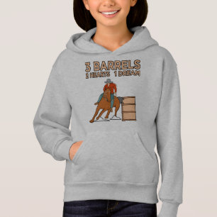 Camiseta Corações de Barris Cavalos de Corrida de Cavalo Ra