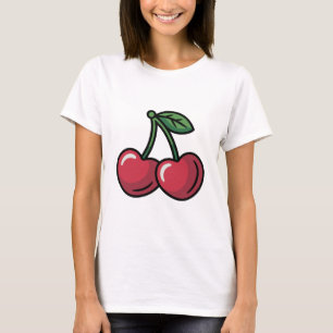 Camiseta Corações de Cereja