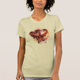 Camiseta Corações de Chocolate