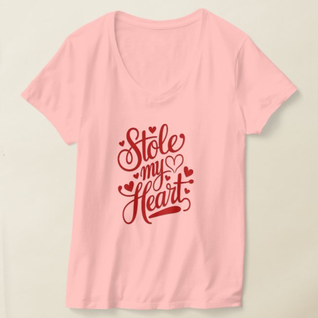 Camiseta Corações de Coração Ligadas (Postura )