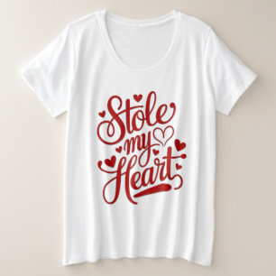 Camiseta Corações de Coração Ligadas
