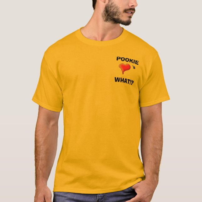 Camiseta Corações de Pookie que!? (Frente)