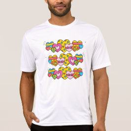 Camiseta Corações de São Valentim