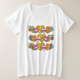 Camiseta Corações de São Valentim